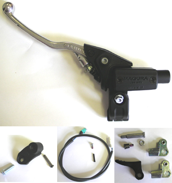 100466 - Later Model Clutch Master Cylinder Complete 9.5 In Black 59002030100 suits 2004-2008